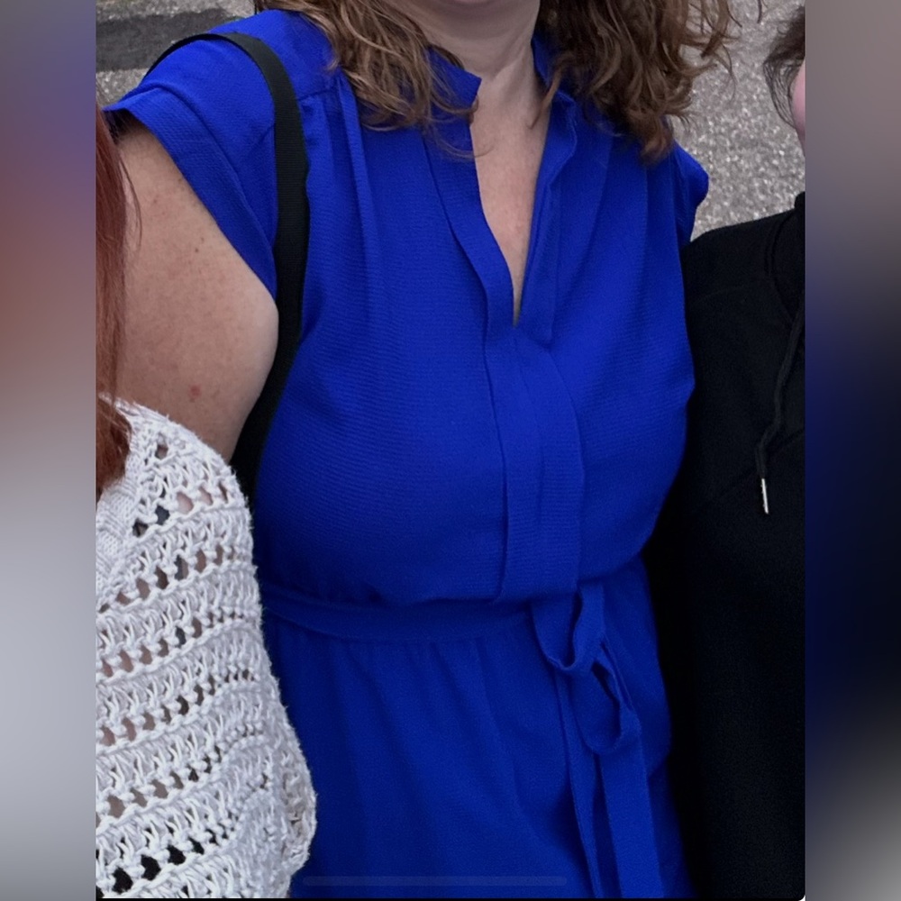 Monteau Royal Blue Dress